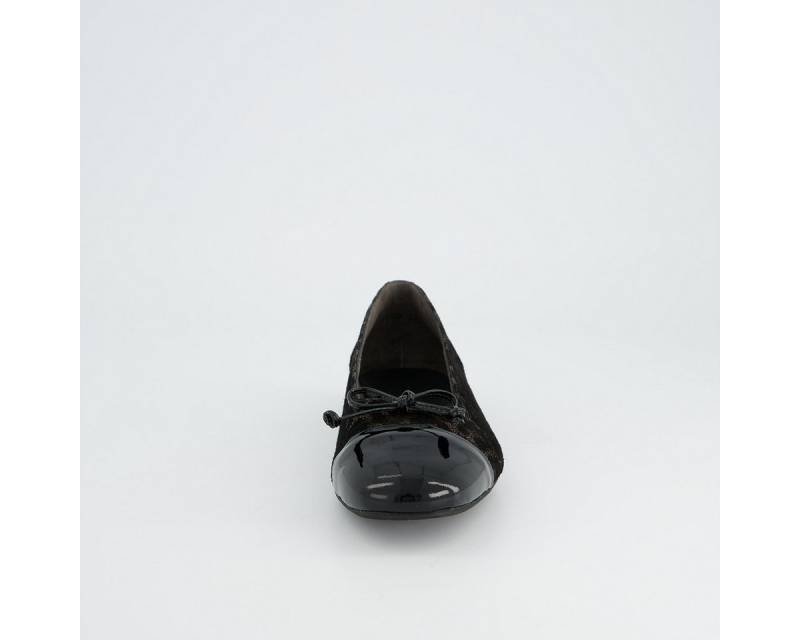 Paul Green Paul Green 1000-118, Ballerina in Schwarz, kombiniert für Damen Ballerina von Paul Green