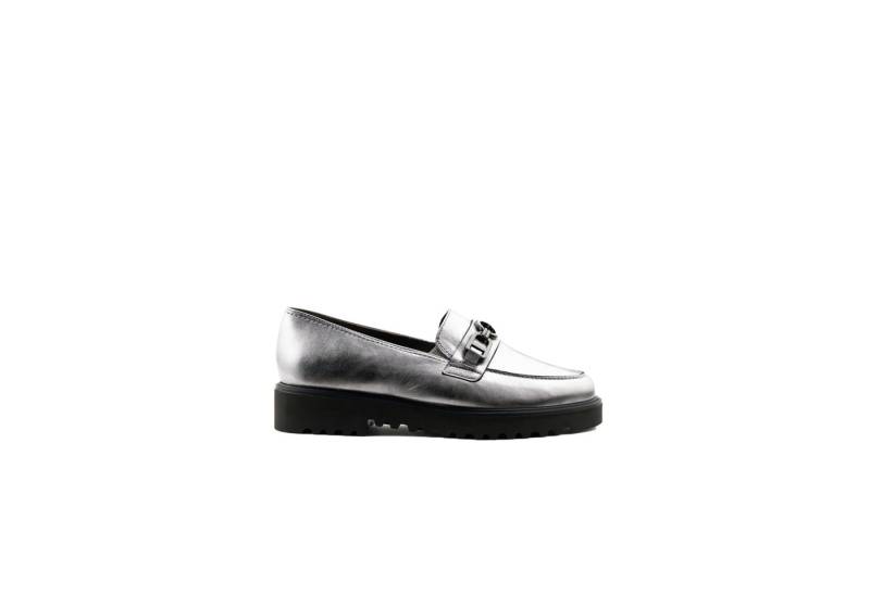 Paul Green Paul Green 1124-016, Slipper & Mokassin, Silber, Damen Slipper von Paul Green