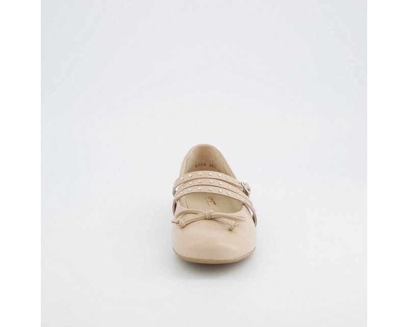 Paul Green Paul Green 1158-027, Ballerina in Beige für Damen Ballerina von Paul Green