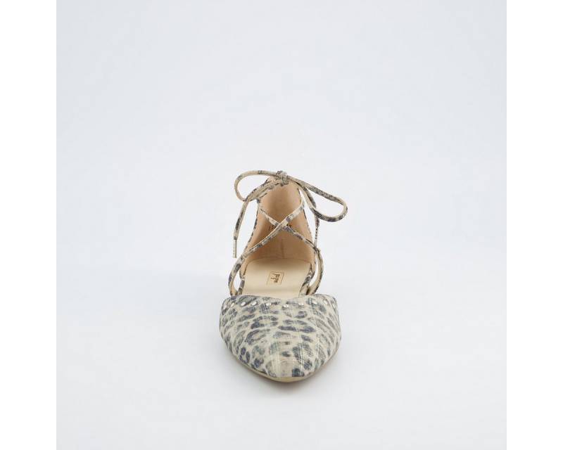 Paul Green Paul Green 1176-017, Ballerina in Braun kombiniert für Damen Ballerina von Paul Green