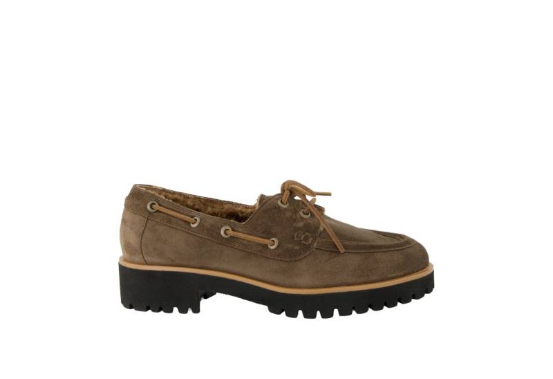 Paul Green Paul Green 1186-008, Warmfutter, Schnürschuhe, Braun, Damen Schnürschuh von Paul Green