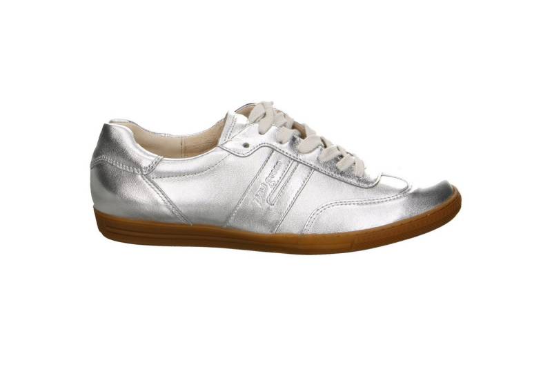 Paul Green Paul Green 5350 Metallic, Glanzleder Schnürschuhe grau Schnürschuh von Paul Green