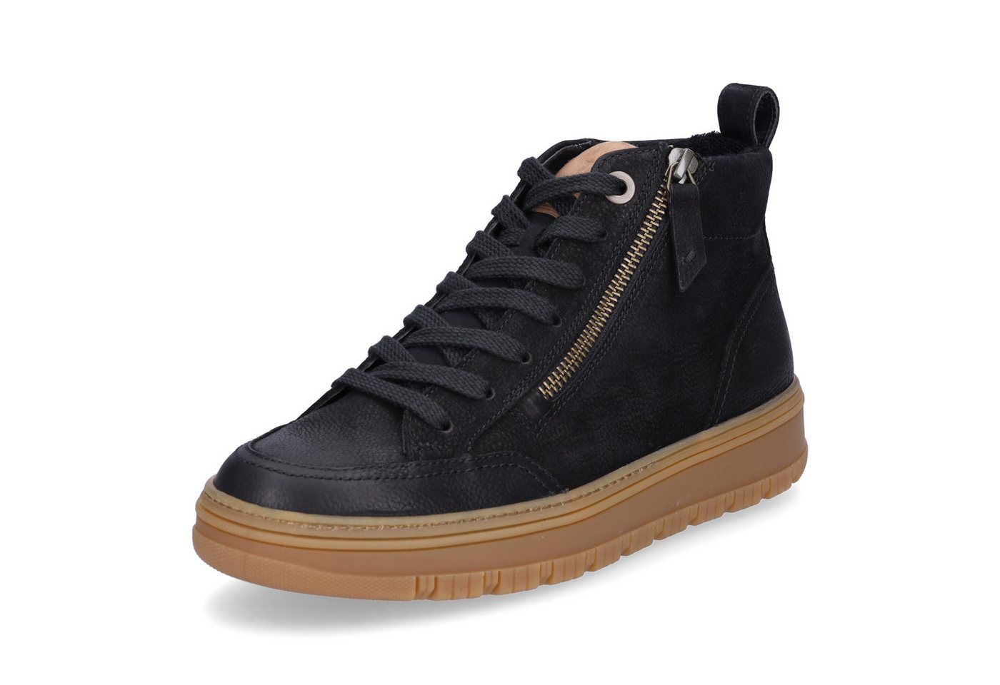 Paul Green Paul Green Damen High-Top Sneaker schwarz Sneaker von Paul Green