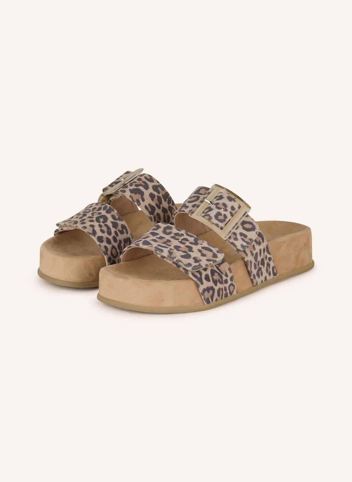 Paul Green Plateau-Pantoletten beige von Paul Green