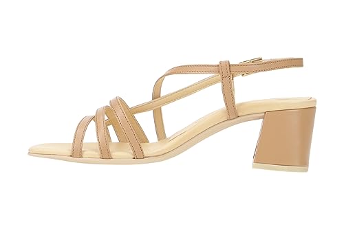 Paul Green Sandalette 6042-013, Glattleder, Beige, Damen EU 5/38 von Paul Green