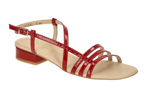 Paul Green Sandalette 7621-157, Lack/Brush, Rot, Damen EU 6,5/40 Paul Green Sandalette 7621-157, Lack/Brush, Rot, Damen EU 6,5/40 von Paul Green