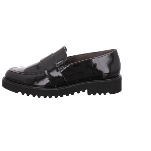 Paul Green Slipper & Mokassin 1037-004, Lack/Brush, Schwarz, Damen EU 5,5/38,5 von Paul Green