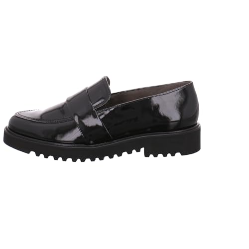 Paul Green Slipper & Mokassin 1037-004, Lack/Brush, Schwarz, Damen EU 6/39 von Paul Green