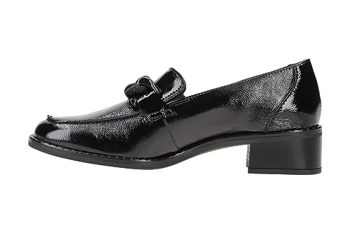 Paul Green Slipper & Mokassin 1048-004, Lack/Brush, Schwarz, Damen EU 5,5/38,5 von Paul Green