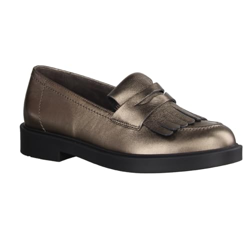 Paul Green Slipper & Mokassin 1049-024, Glattleder, Gold, Damen EU 4,5/37,5 von Paul Green