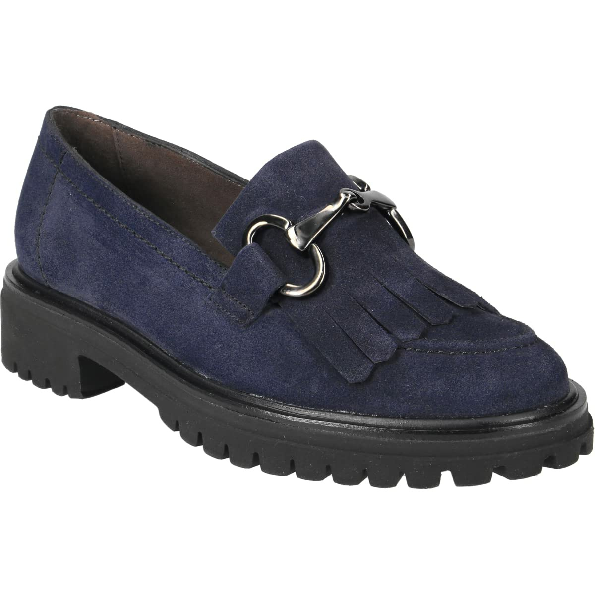 Paul Green Slipper & Mokassin 2734-044, Rauleder, Blau, Dame... 5,5 von Paul Green