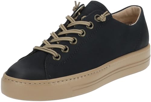 Paul Green Damen Pauls mit Relax-Weite und Wechselfußbett, Frauen Low-Top Sneaker,Strassenschuhe,Sportschuhe,Freizeitschuhe,Blau (Space),40 EU / 6.5 UK von Paul Green