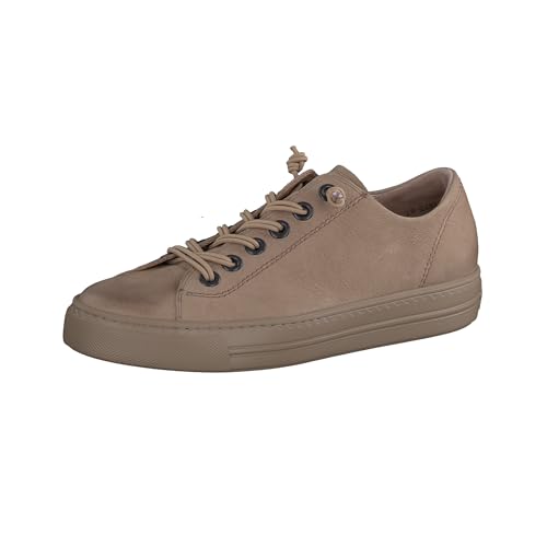 Paul Green Damen, Frauen Low-Top Sneaker,Halbschuhe,straßenschuhe,Strassenschuhe,Sportschuhe,Freizeitschuhe,Turnschuhe,Hellbraun (Peanut),38 EU / 5 UK von Paul Green