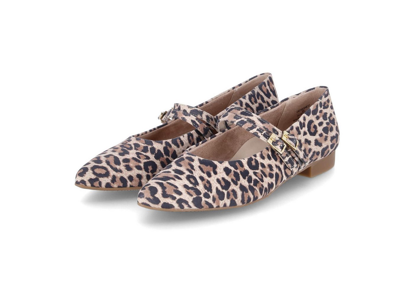 Paul Green Paul Green 1022-20 Damen Rauleder sand Ballerina von Paul Green