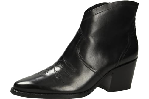 Paul Green Damen Stiefelette, Frauen Ankle Boots,kurzstiefel,uebergangsschuhe,uebergangsstiefel,knöchelhoch,stiefel,Schwarz (BLACK),38 EU / 5 UK von Paul Green