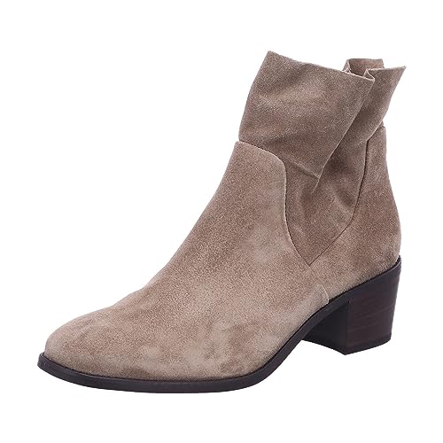 Paul Green Damen Stiefelette, Frauen Ankle Boots,knöchelhoch,reißverschluss,stiefel,bootee,booties,halbstiefel,kurzstiefel,Beige (ANTELOPE),38.5 EU / 5.5 UK von Paul Green