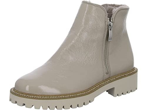 Paul Green Stiefelette 9102-002, Lack/Brush, Beige, Damen EU 5/38 von Paul Green