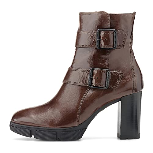 Paul Green Damen Stiefeletten Braun Glattleder von Paul Green