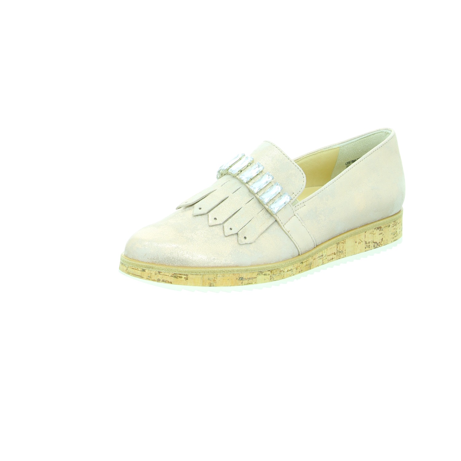 female Sportliche Slipper silber 42 von Paul Green