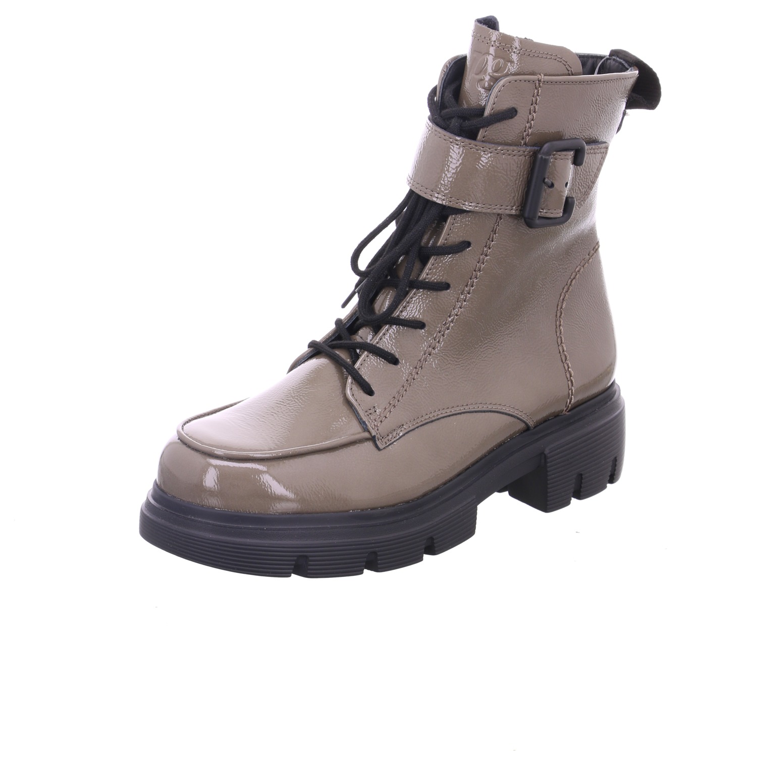 female Stiefeletten grau 0072-9879-052/Schnürstiefelett 39 von Paul Green