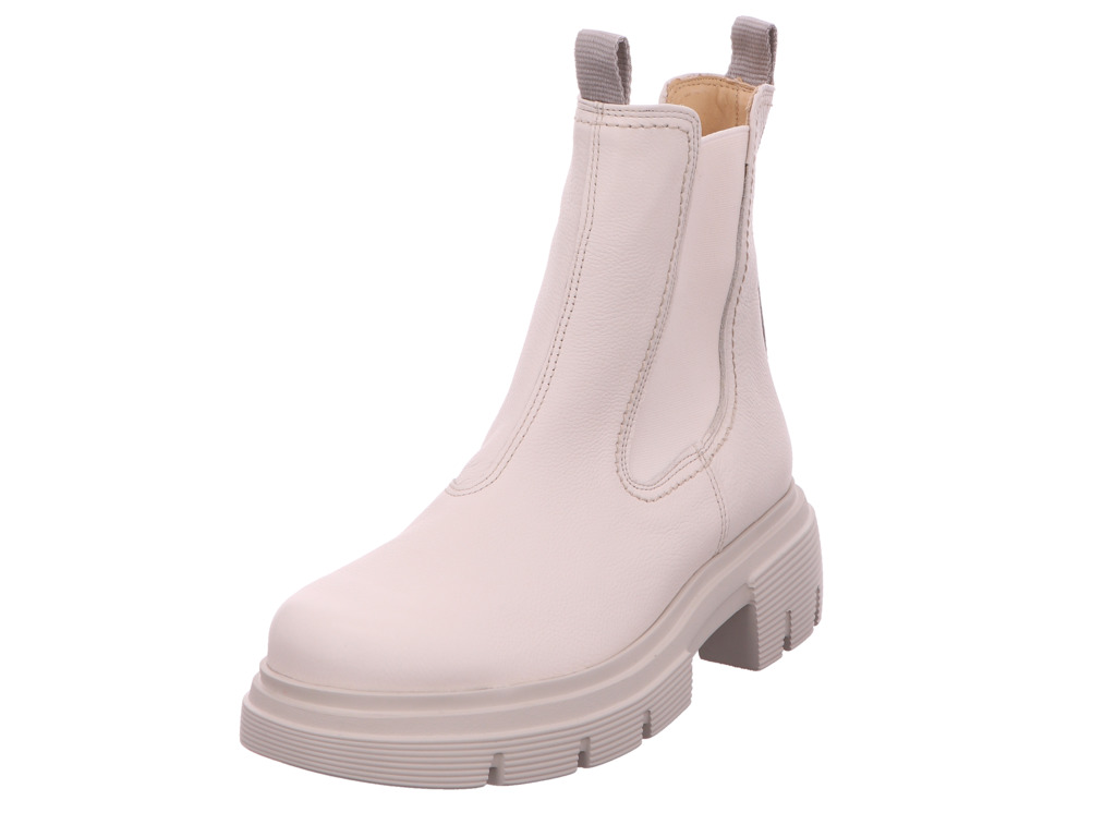 female Stiefeletten weiss 0069-9894/Chelsea-Boots 38 von Paul Green