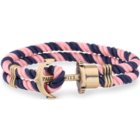 PAUL HEWITT Ankerarmband Phrep Messing Nylon Marineblau Rosa für Frauen von Paul Hewitt