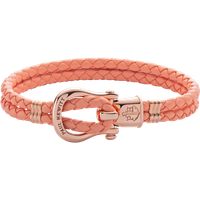 PAUL HEWITT Armband Phinity Roségold Leder Apricot für Frauen von Paul Hewitt