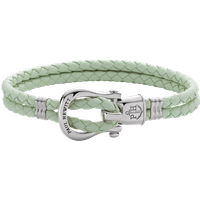 PAUL HEWITT Armband Phinity Silber Leder Mint für Frauen von Paul Hewitt