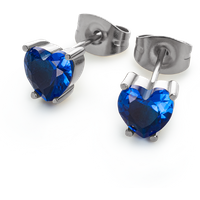 PAUL HEWITT Blue Heart Ohrring Silber für Damen von Paul Hewitt
