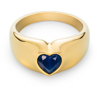 PAUL HEWITT Bold Heart Ring Gold für Damen von Paul Hewitt