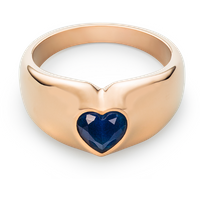 PAUL HEWITT Bold Heart Ring Roségold für Damen von Paul Hewitt