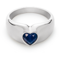 PAUL HEWITT Bold Heart Ring Silber für Damen von Paul Hewitt