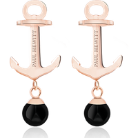 PAUL HEWITT Ohrstecker Anchor Pearl Roségold Onyx für Frauen von Paul Hewitt