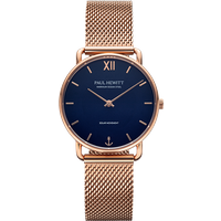 PAUL HEWITT Sailor 33 mm Uhr Roségold Blau für Frauen von Paul Hewitt