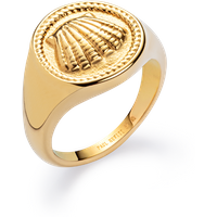 PAUL HEWITT Scallop Coin Ring Gold für Damen von Paul Hewitt