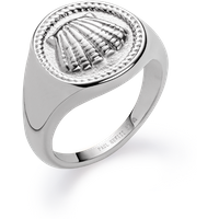 PAUL HEWITT Scallop Coin Ring Silber für Damen von Paul Hewitt