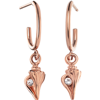 PAUL HEWITT Sea Shell Hoops Ohrring Roségold für Damen von Paul Hewitt