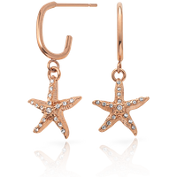 PAUL HEWITT Sea Star Hoops Ohrring Roségold für Damen von Paul Hewitt