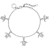 PAUL HEWITT Turtle Armkette White Breeze Silber für Frauen von Paul Hewitt