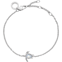 PAUL HEWITT Turtle Mono Armkette White Breeze Silber für Frauen von Paul Hewitt