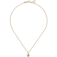 PAUL HEWITT Turtle Mono Halskette Aquamarine Gold für Damen von Paul Hewitt