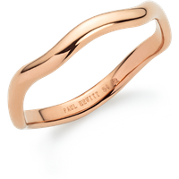 PAUL HEWITT Waves Mono Ring Roségold für Damen von Paul Hewitt