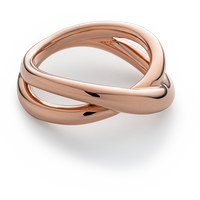 PAUL HEWITT Waves Twisted Ring Roségold für Damen von Paul Hewitt