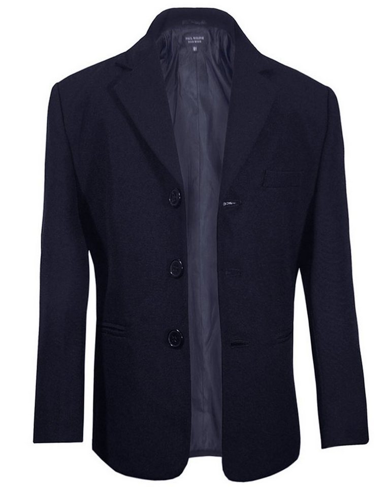 Paul Malone Anzugsakko Elegantes Kindersakko Anzugjacke Jackett für Jungen blau dunkelblau KA60, Gr. 86 von Paul Malone