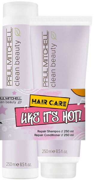 Aktion - Paul Mitchell Clean Beauty Save On Duo Repair - Paul Mitchell Clean Beauty Repair Shampoo 250 ml + Conditioner 250 ml von Paul Mitchell