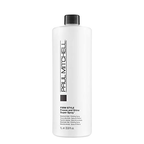 Paul Mitchell Freeze and Shine Super Spray - professionelles Haar-Spray für maximalen Halt, Finishing-Spray fixiert jedes Styling, 1000 ml von Paul Mitchell