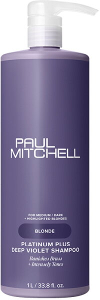 Paul Mitchell Platinum Plus Deep Violet Shampoo 1000 ml von Paul Mitchell