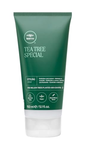 Paul Mitchell Tea Tree Styling Wax - Shaping-Paste verleiht Struktur und Glanz ideal für kurzes Haar, professionelles Hair-Styling in Salon-Qualität, 200 ml von Tea Tree