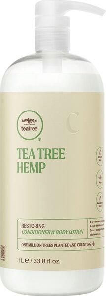 Paul Mitchell Tea Tree Hemp Restoring Conditioner & Body Lotion 1000 ml von Paul Mitchell