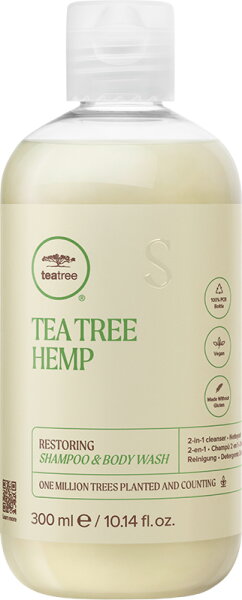 Paul Mitchell Tea Tree Hemp Restoring Shampoo & Body Wash 300 ml von Paul Mitchell